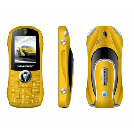 Blaupunkt Car mobiltelefon, kártyafüggetlen, sárga