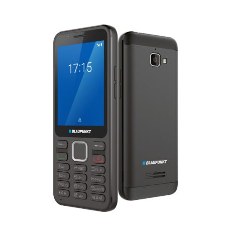 Blaupunkt FL06 4G "VOLTE HYBRID" nyomógombos mobiltelefon, kártyafüggetlen, fekete