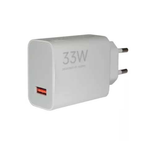 Xiaomi MDY-16-EF gyári hálózati fehér USB-A gyors töltőfej 3A 33W