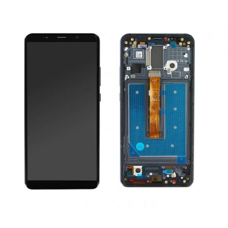 Huawei Mate 10 Pro fekete LCD kijelző érintővel és kerettel