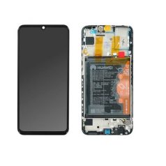   Huawei P Smart (2019) fekete gyári LCD kijelző érintővel és kerettel HB396286ECW gyári akkumulátorral