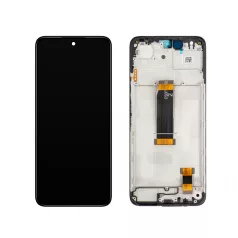   Xiaomi Redmi 13 5G / 13 / Poco M6 / M6 4G fekete gyári LCD kijelző érintővel és kerettel (560001N19A00)