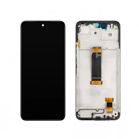 Xiaomi Redmi 13 5G / 13 / Poco M6 / M6 4G fekete gyári LCD kijelző érintővel és kerettel (560001N19A00)