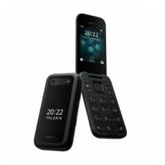   Nokia 2660 4G Flip Mobiltelefon, Kártyafüggetlen, Dual Sim, Fekete