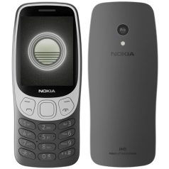   Nokia 3210 4G (2024) kártyafüggetlen mobiltelefon, Dual Sim, fekete