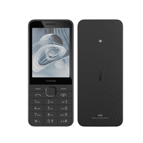 Nokia 215 4G kártyafüggetlen mobiltelefon, Dual Sim, Fekete