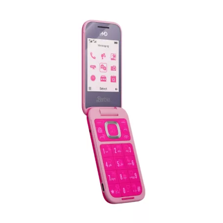 HMD (Nokia) BARBIE PHONE 4G DualSIM Rózsaszín Kártyafüggetlen Mobiltelefon