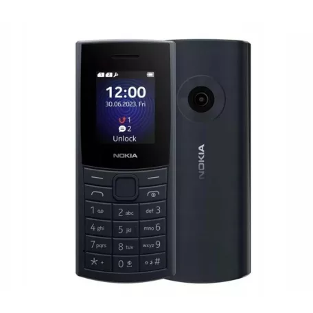 Nokia 110 4G (2024) Mobiltelefon, Kártyafüggetlen, Dual Sim, Kék