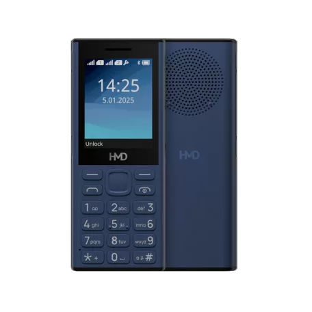 HMD (Nokia) 130 Music 4G Mobiltelefon, Kártyafüggetlen, Dual Sim, Kék