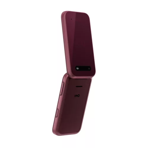 HMD (Nokia) 2660 4G Flip Mobiltelefon, Kártyafüggetlen, Dual Sim, piros