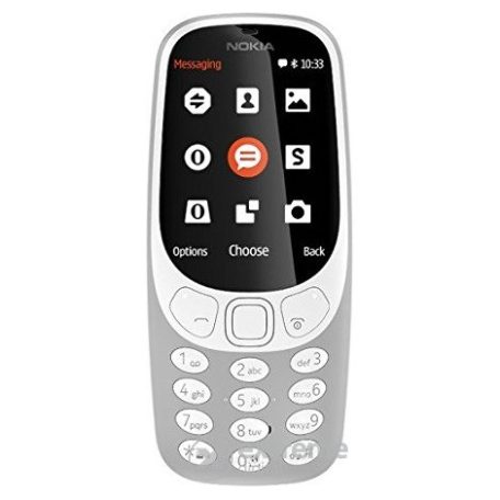 Nokia 3310 (2017) Dual Sim Mobiltelefon, Kártyafüggetlen, Szürke