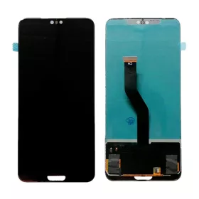   Huawei P20 Pro fekete LCD kijelző érintővel és ujjlenyomat olvasóval (TFT)