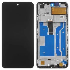   Huawei P Smart (2021) / Honor 10X Lite fekete LCD kijelző érintővel és kerettel