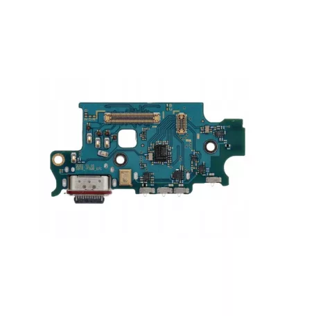 Samsung S916 Galaxy S23 Plus (2023) fekete töltőcsatlakozó panel