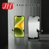 JH Apple iPhone 15 Pro (6.1) fekete LCD kijelző érintővel (FHD, removable IC)