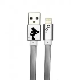  USB kábel Disney - Minnie Apple USB - Lightning (8Pin) 1 méter ezüst