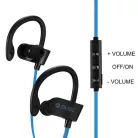 RT558 sztereo Bluetooth multipontos sport headset BT 4.2 + EDR kék