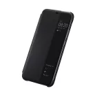 Huawei Mate 20 Lite műanyag fekete gyári aktív fedlapos oldalra nyíló tok