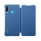 Huawei P30 Lite kék oldalra nyíló gyári mágneses tok