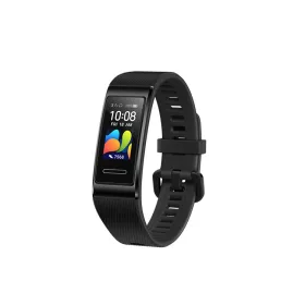   Huawei Band 4 Pro vízálló GPS okoskarkötő AMOLED kijelzővel, fekete