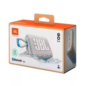 JBL Go 3 vízálló Bluetooth V5.1 hangszóró, fehér