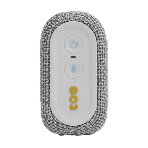 JBL Go 3 vízálló Bluetooth V5.1 hangszóró, fehér