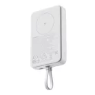 Xiaomi mágneses power bank 10000 mAh 33W vezeték nélküli töltéssel fehér BHR9822GL