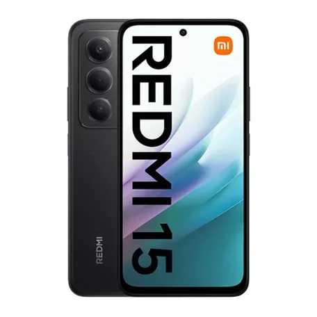 Xiaomi Redmi 15 8/256GB Dual SIM kártyafüggetlen érintős mobiltelefon, fekete, 6.9 inch
