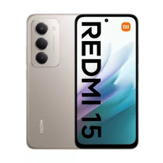   Xiaomi Redmi 15 6/128GB Dual SIM kártyafüggetlen érintős mobiltelefon, szürke, 6.9 inch