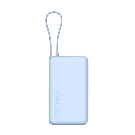 Xiaomi power bank 10000 mAh  67W gyorstöltéssel BHR08NZGL kék