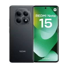   Xiaomi Redmi Note 15 4G 8/256GB Dual SIM kártyafüggetlen érintős mobiltelefon, fekete, 6.77 inch