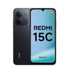   Xiaomi Redmi 15C 4/256GB Dual SIM kártyafüggetlen érintős mobiltelefon, fekete, 6.9 inch