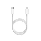 Bliszteres Xiaomi fehér gyári USB Type-C - Type-C gyorstöltő adatkábel 1,5 m 5A