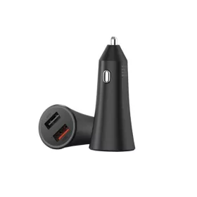   BLISZTERES Xiaomi GDS4147GL fekete gyári autós szivartöltő fej 3A 37W
