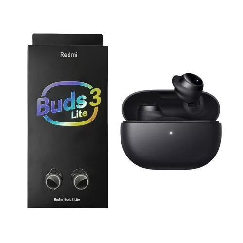 Xiaomi Redmi Buds 3 Lite gyári bluetooth headset fekete