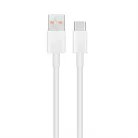 Bliszteres Xiaomi fehér gyári USB - Type-C gyorstöltő adatkábel 1m 6A (BHR6032GL)