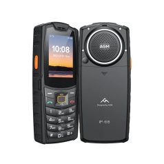   AGM M6 4G ütés- és vízálló IP68 mobiltelefon, kártyafüggetlen, Dual Sim, fekete