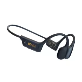   AGM Motion Buds 1 IP68 vízálló csontvezetéses sport bluetooth headset fekete