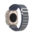DUX DUCIS Apple Watch 42mm/ 44mm/ 45mm/ 49mm nejlon óraszíj kék