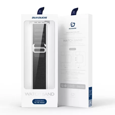 DUX DUCIS Apple Watch 42mm/ 44mm/ 45mm/ 49mm nejlon óraszíj kék