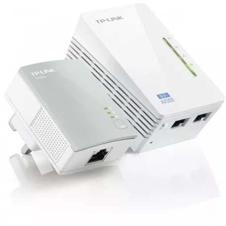 TP-Link TL-WPA4220 AV600 áramköri jelhosszabító és WiFi készlet