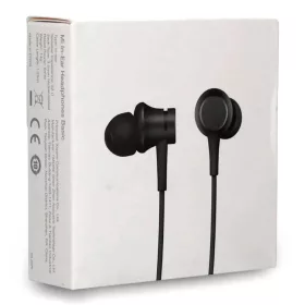   Bliszteres Xiaomi Mi In-Ear ZBW4354TY fekete 3,5mm jack gyári sztereo headset