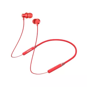   Bliszteres Lenovo HE05 sztereo bluetooth sport headset mikrofonnal piros