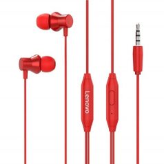 Bliszteres Lenovo HF130 piros 3,5mm gyári sztereo headset