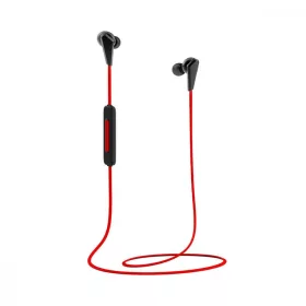   Bliszteres Lenovo HE01 sztereo bluetooth sport headset mikrofonnal piros
