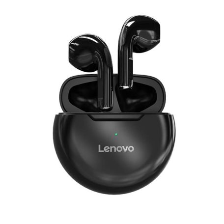 Bliszteres Lenovo HT38 TWS sztereo bluetooth sport headset mikrofonnal fekete