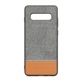   Meleovo Fabric szövetbevonatos prémium szürke hátlapvédő tok Samsung G975F Galaxy S10 Plus