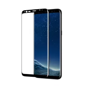  Meleovo Defense Glass Curved prémium fekete keretes 3D hajlított előlapi üvegfólia Samsung N960 Galaxy Note 9