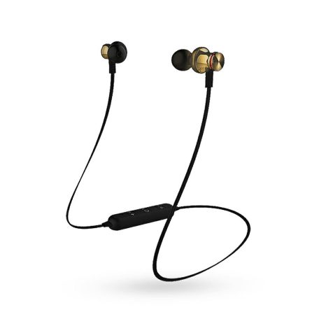 Jellico ST-02 Bluetooth 4.1 sztereó sport headset beépített mikrofonnal arany