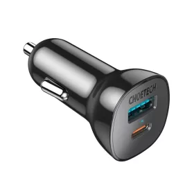 Choetech autós töltő USB Type C PD / USB QC3.0 3A 36W
